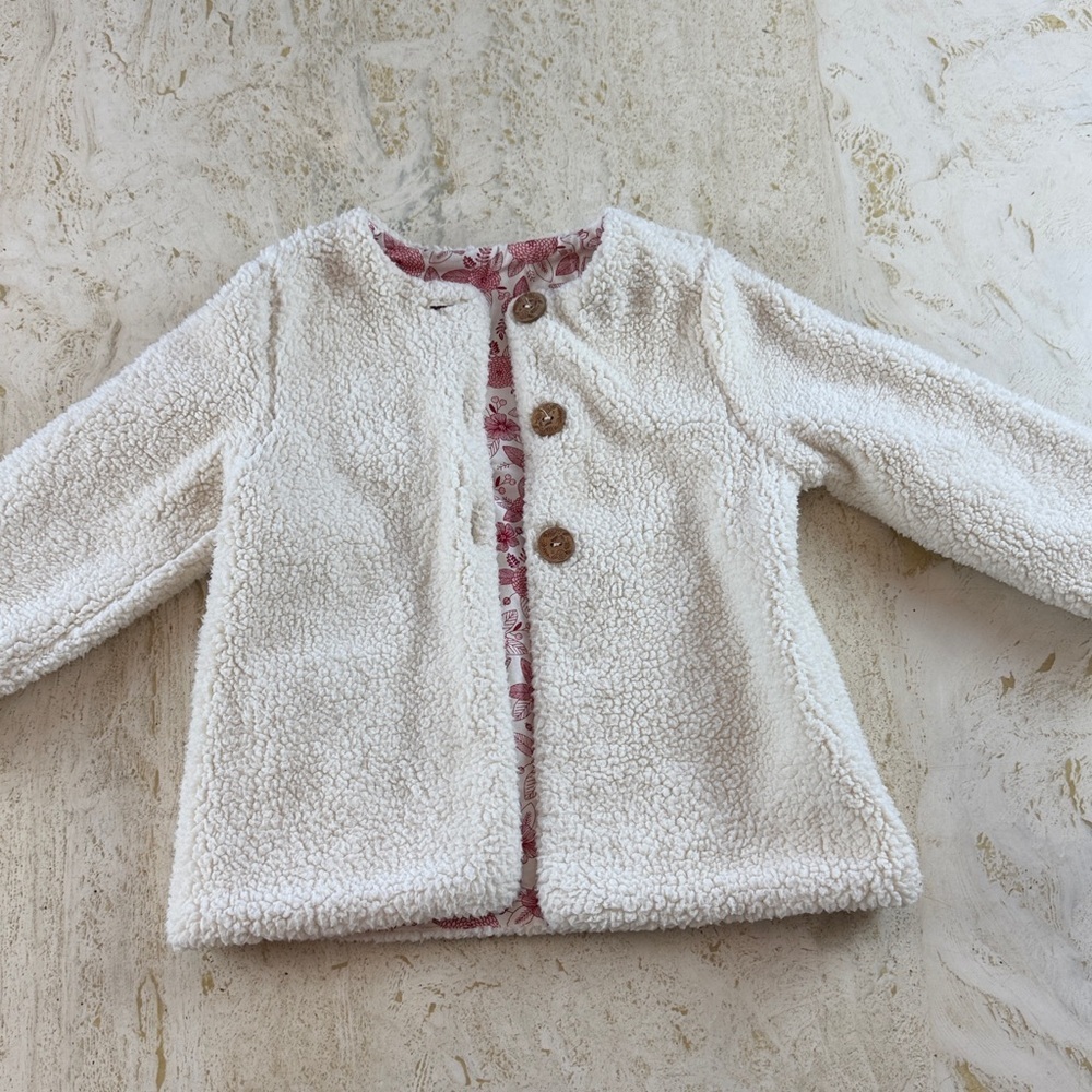 Sergent Major Toddler Girl Reversible Jacket – Size 3 Years / 98 cm French - Picture 2 of 15